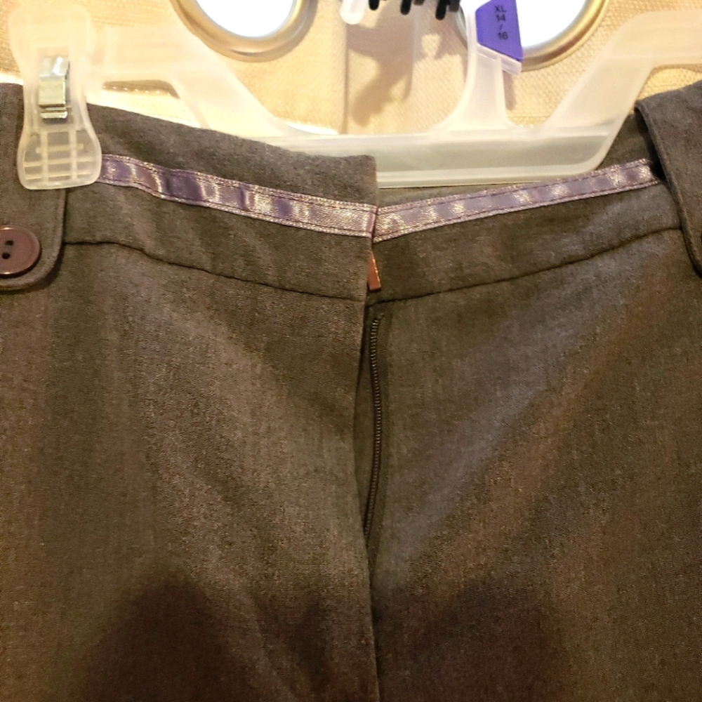 Mix and match 3for $10 Purple satin ribbon dress pants